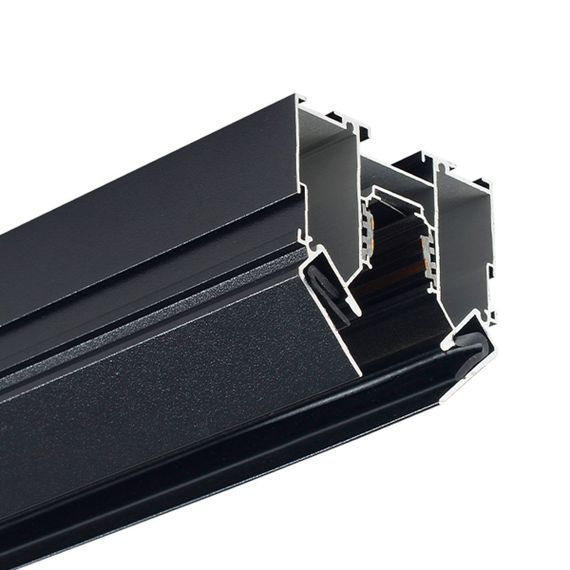 Встраиваемый магнитный шинопровод в натяжной потолок Crystal Lux Space CLT 0.134 01 L3000 BL