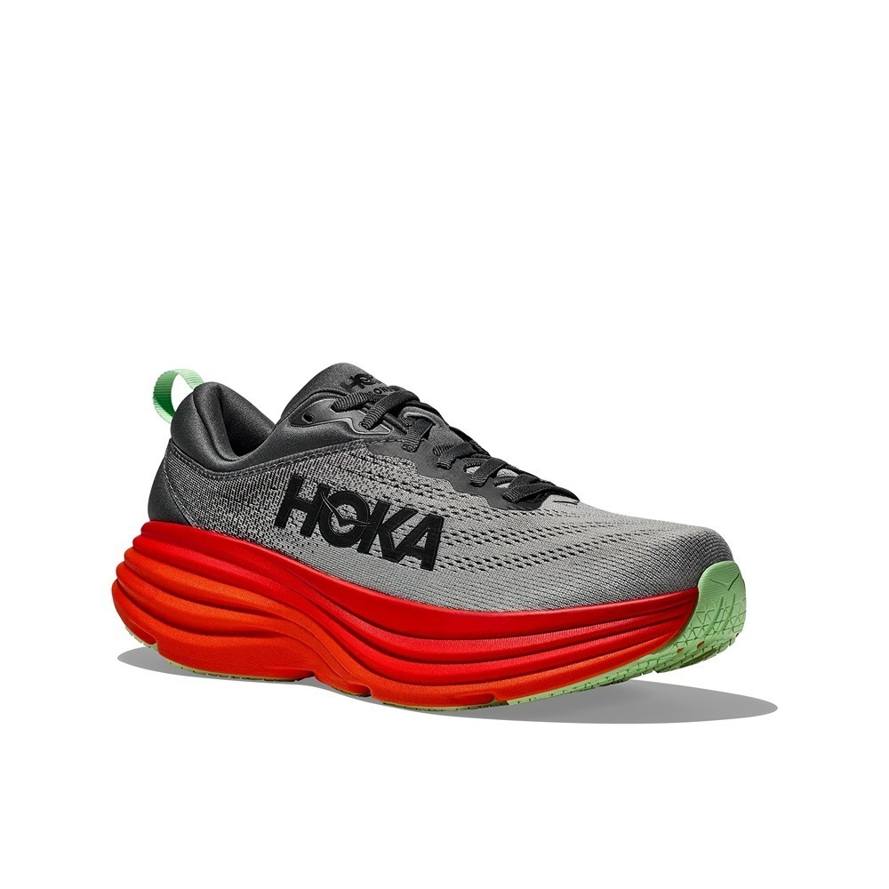 Кроссовки мужские HOKA M BONDI 8 Castlerock / Flame