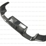 Карбоновый диффузор заднего бампера K Style с подсветкой для BMW M2 F87 БМВ тюнинг