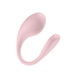 Розовое интерактивное виброяйцо Spot (Цвет: розовый)