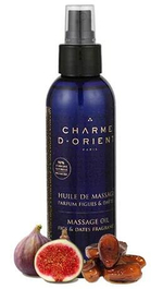 CHARME D'ORIENT Масло для тела с ароматом инжира и финика Massage Oil Figs & Dates Fragrance (Шарм ди Ориент) 150 мл