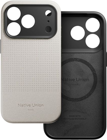 Чехол Native Union Active Case MagSafe для iPhone 17 Pro Max, песочный