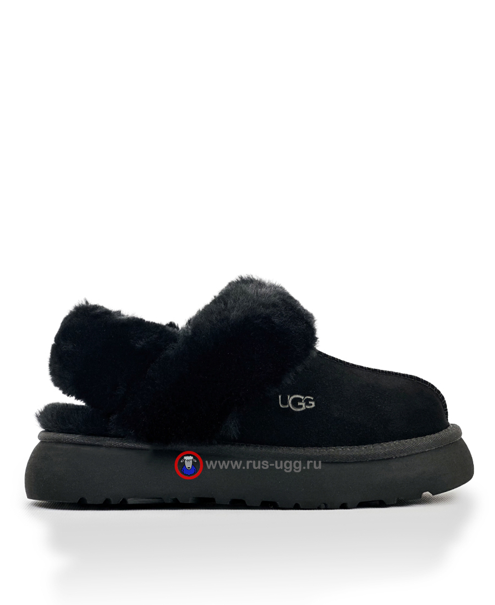 SLIPPERS DISQUETTE-Black
