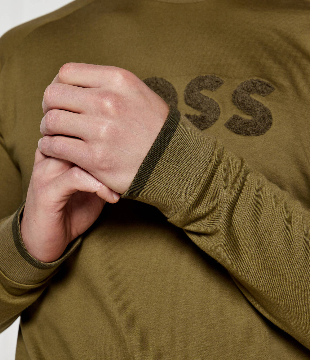 Худи BOSS BLACK - хаки(50521850)