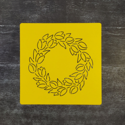 Венок тюльпанов