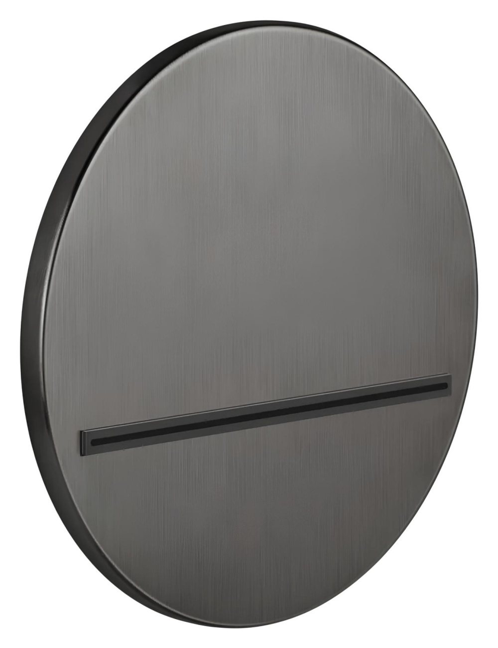 Излив Gessi Cascata Ø207 мм, каскадный, для смесителя удаленного управления, цвет Black Metal Brushed PVD