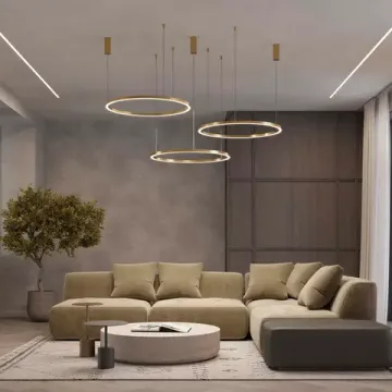 Подвесной светильник 24W 3000K 046209 золото SP-CONGO-CAN-1-R400-24W Warm3000 Arlight