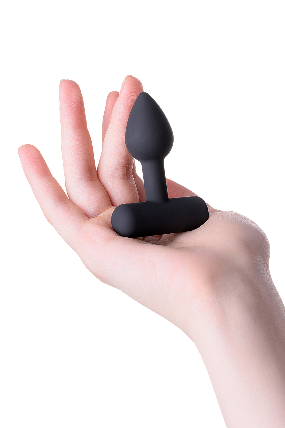 Анальная вибровтулка Erotist Shaft черная 6,9 см