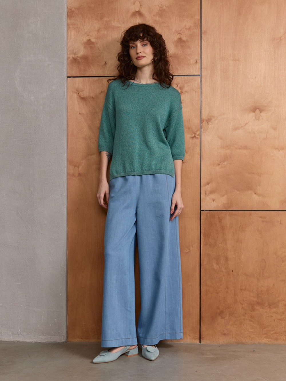 Брюки 2689 безмятежныйTINONA