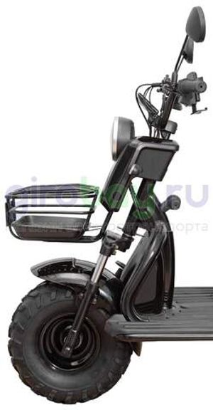 Электротрицикл IKINGI T3 Pro MAX 1000W (60V/30Ah) - Чёрный фото №19