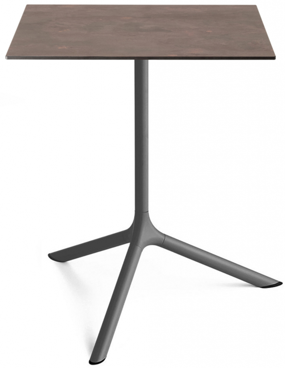 Стол ламинированный обеденный Scab Design Tripe Maxi, антрацит, кортен