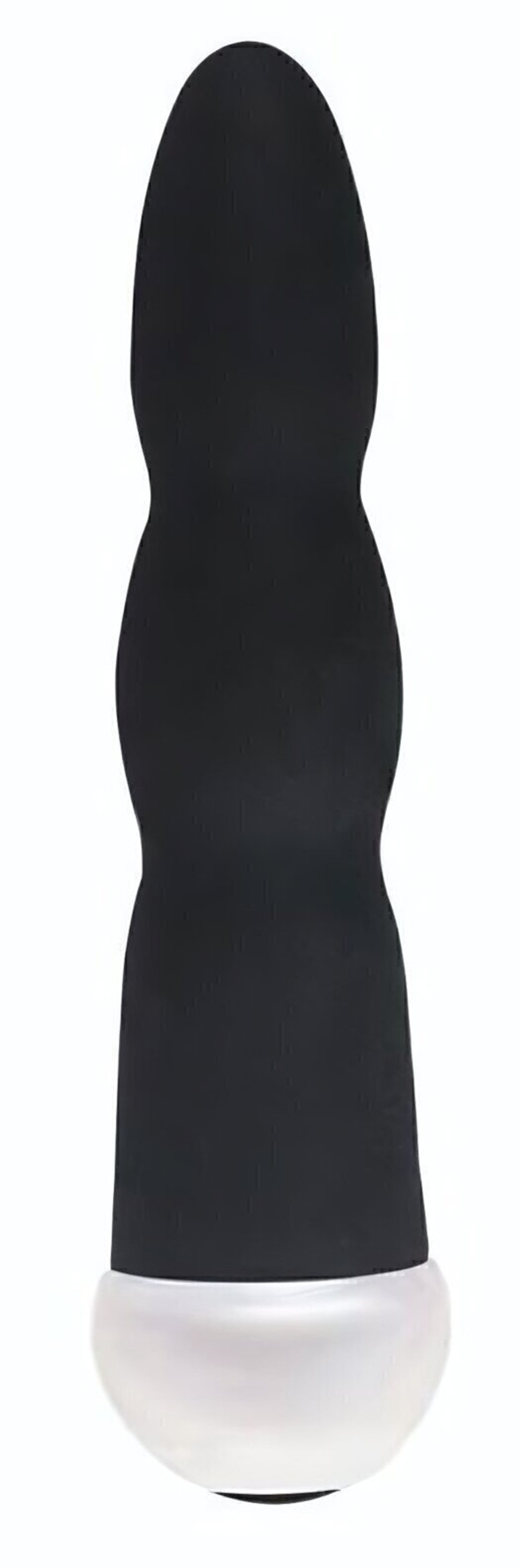 Черный вибратор Fashion Succubi Wavy Wand - 14,5 см. (Цвет: черный)