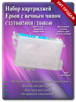Набор картриджей вечных Епсон C13T04874010