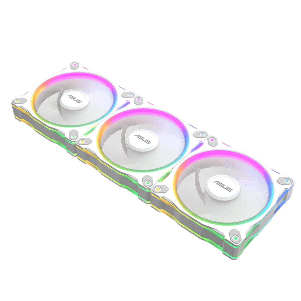Вентилятор для корпуса ASUS PRIME MR120 FAN ARGB WHITE 3IN1 120x120x28 MR120-1/WH/3 IN 1//