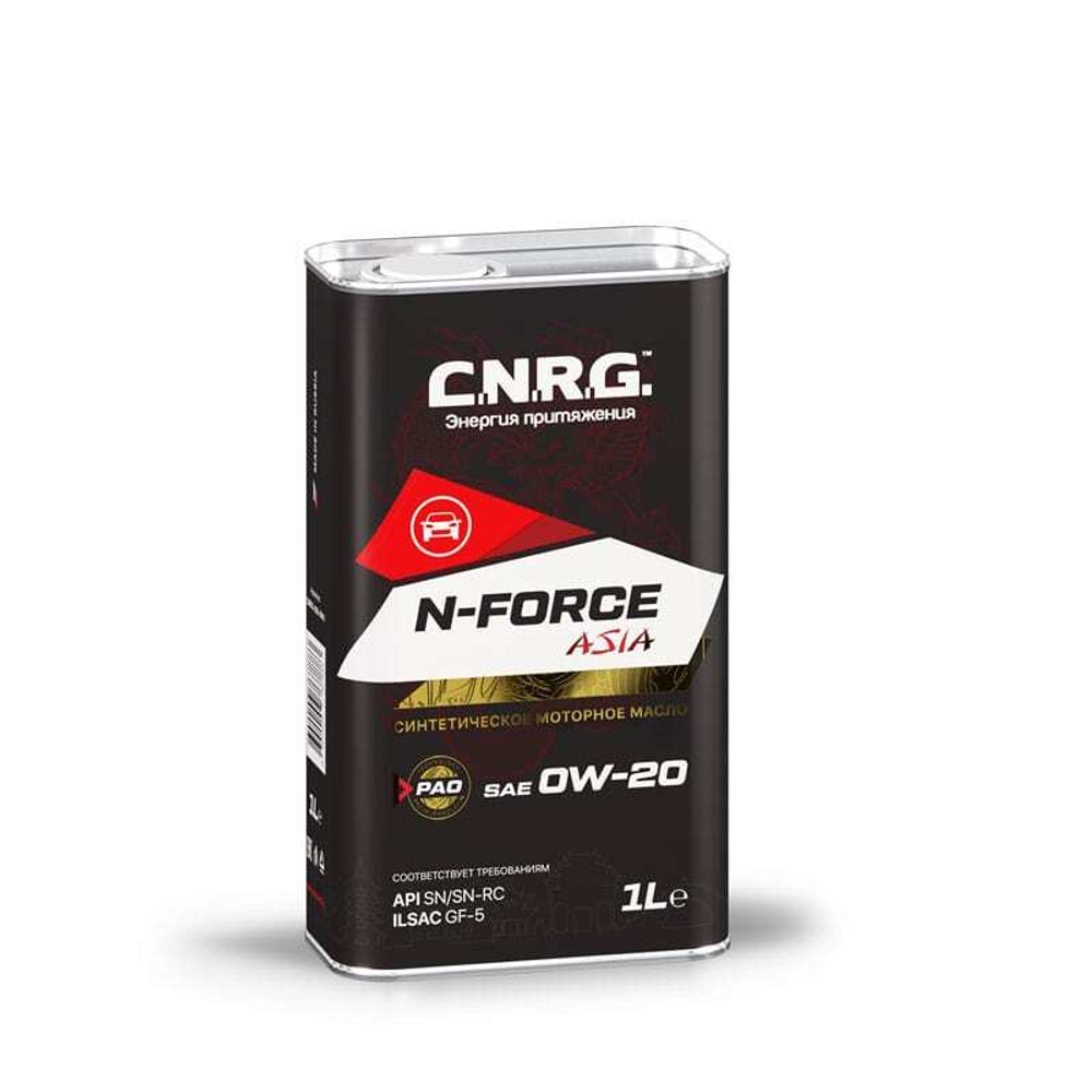 Масло моторное C.N.R.G. N-Force Asia 0W-20 SN/GF-5 1 л