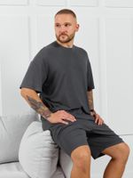 Фуфайка (футболка) мужская  Алессандро-1 Виотекс ГРАФИТОВЫЙ