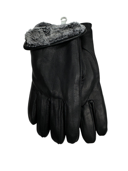 Перчатки. Мужские. Материал верха: Кожа оленя. Подклад: Мех.5 шт в упаковке.