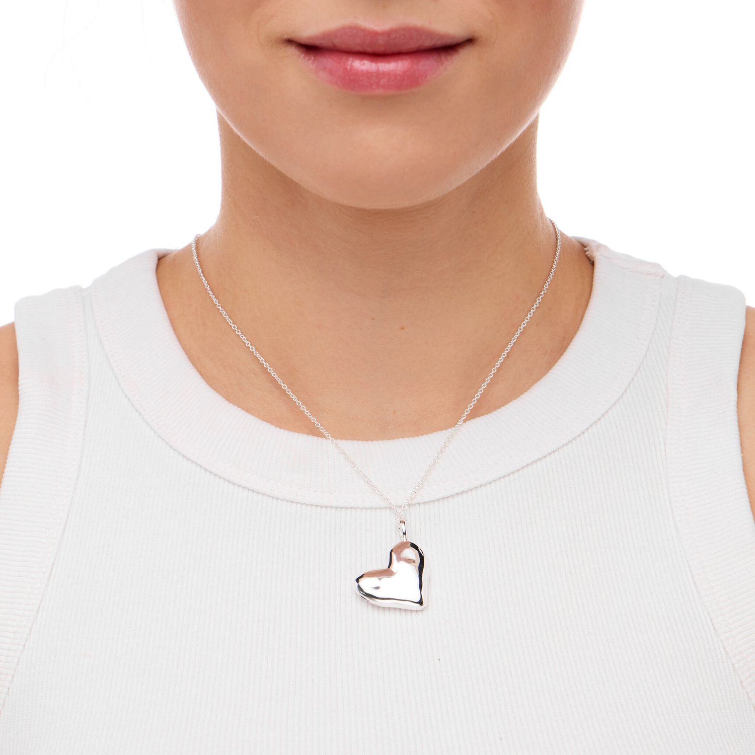 Колье Curly Heart Necklace