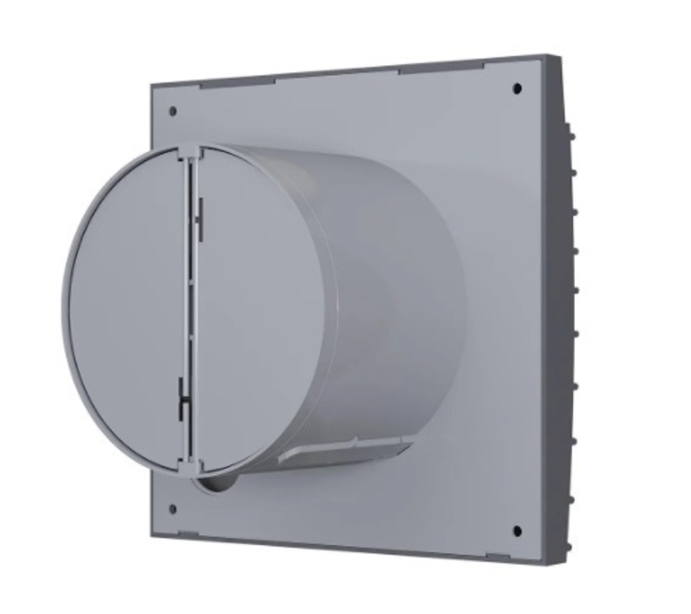 Вентилятор накладной ERA DiCiTi SILENT 4C dark gray metal dØ100