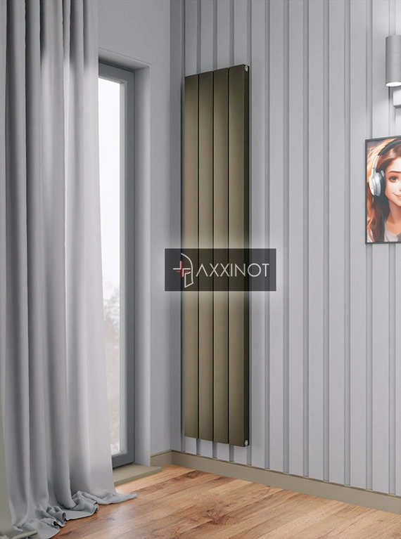 Axxinot Barkas V 1500 - вертикальный алюминиевый радиатор высотой 1530 мм