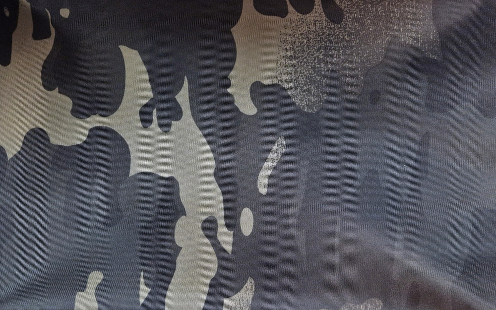 Ткань курточная Prival Oxford 210D PU 1000, 120г/м2, 1.5х4м, принт камуфляж K-4