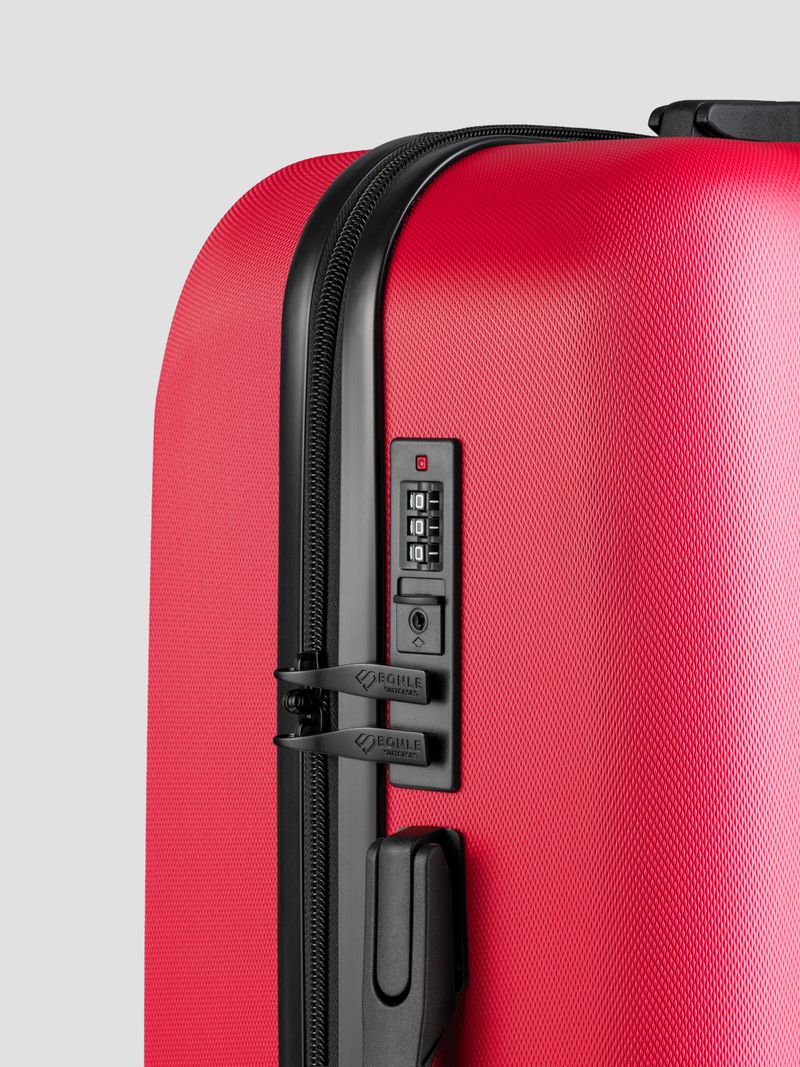 Чемодан Bonle размер S Красный