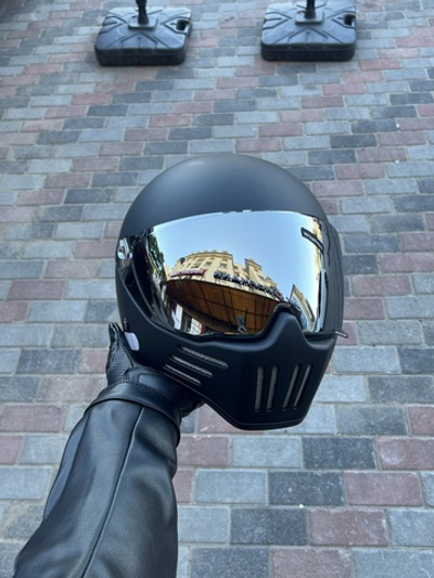 Мотошлем ORZ Bandit Matte Black