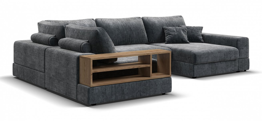 Босс Модуль основа под подлокотник Шенилл Глосс карбон