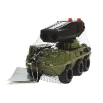 БТР «НП-02» с ракетной установкой и боеприпасами (Нордпласт)