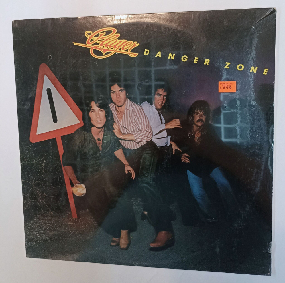 Винтажная виниловая пластинка LP Player Danger Zone (Sealed) (USA 1978)