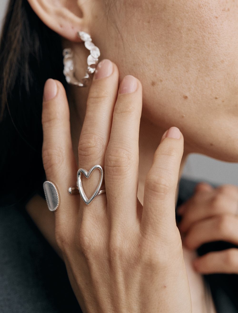 Кольцо Love, разъемное