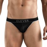 Мужские трусы тонги черные Clever AMBAR THONG 176811