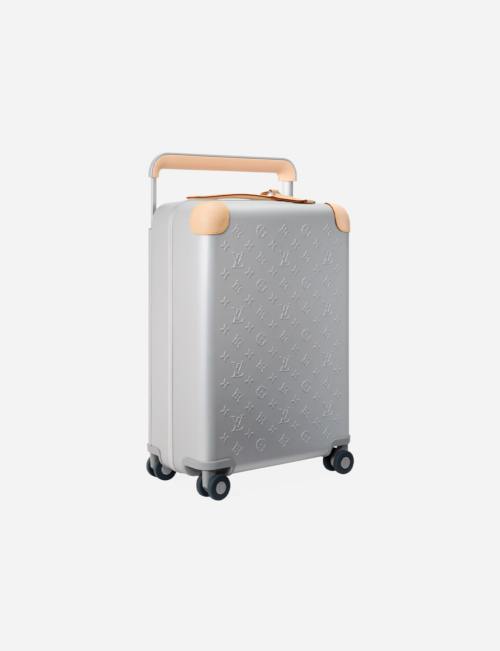 Чемодан Louis Vuitton Horizon 55 Customizable Aluminum "Beige"