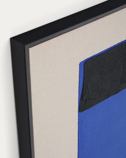 Zernu Абстрактная картина на льне 120 x 77 см