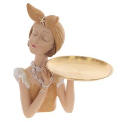 GAEM Фигурка декоративная "Девушка", L24 W17 H27 см