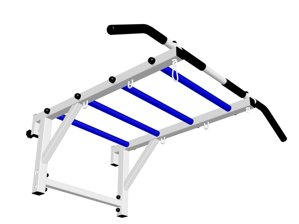 Турник Sv Sport рукоход к шведской стенке (прорезиненные перекладины)