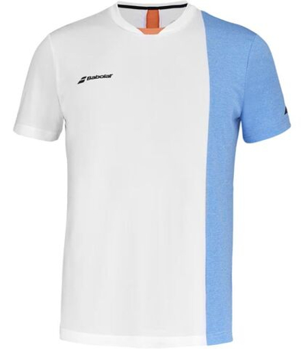 Мужская теннисная футболка Babolat Play Crew Neck - разноцветный