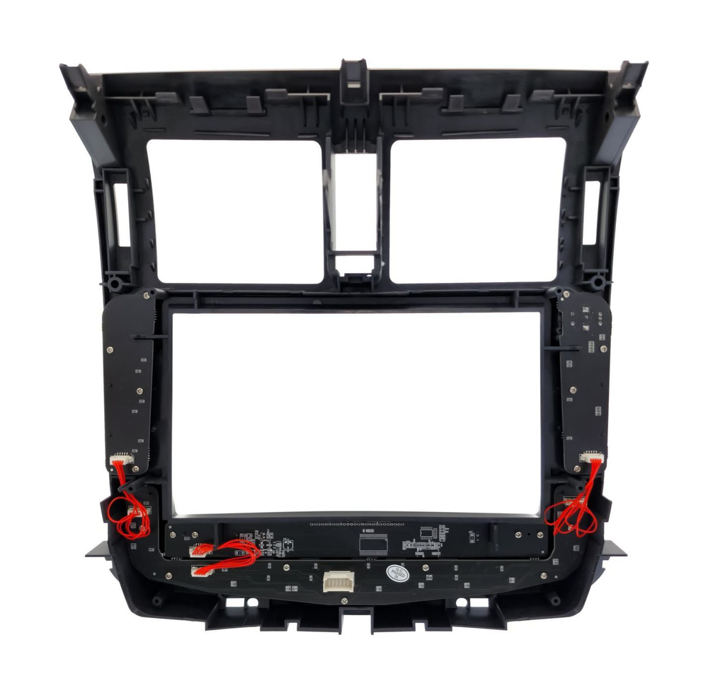 Комплект рамки с разъёмами 9" Toyota Crown/Majesta S200 2008-2012 (взамен цветного) - Car-Smart 9669B