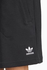 Шорты adidas Essentials Trefoil Waffle - черный