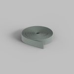 TR5500-LG Гибкий трек-ремень Belty, серия Base, 5м, 48V DC, IP20, светло-серый, ткань, медь