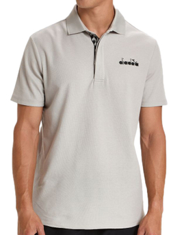 Теннисное поло Diadora Polo Statement SS - oyster mushroom