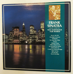 Frank Sinatra Legendary Concerts Vol. Too Marvellous For Words