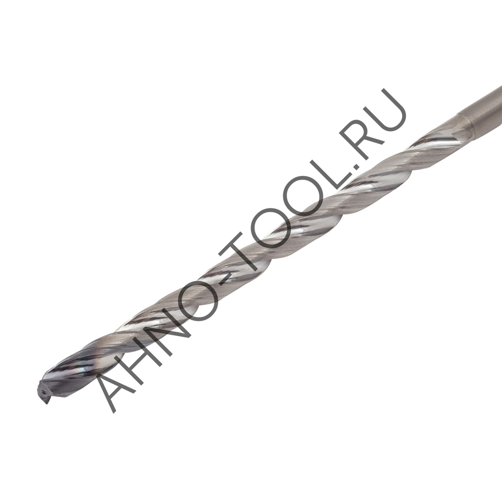 Сверло 4.0мм монолитное твердосплавное 12D с подводом СОЖ. SP-P801120400 VHM AHNO