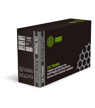 Cactus CS-TN3480 TN-3480 черный (8000стр.) для Brother DCP L5500DN/ L6600DW