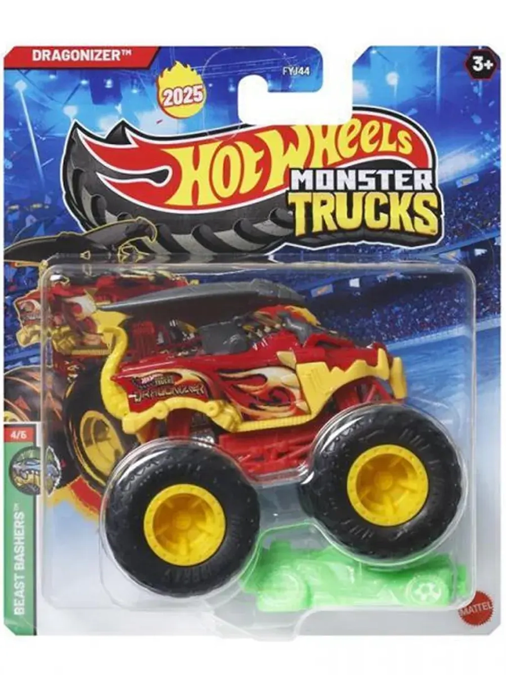 Машинка Monster Trucks Хот Вилс DC Batman FYJ44 HTM36