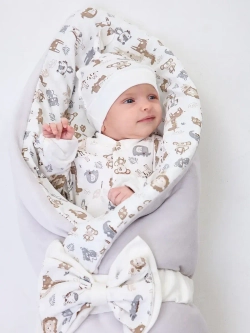 Конверт одеяло на выписку осень без костюма