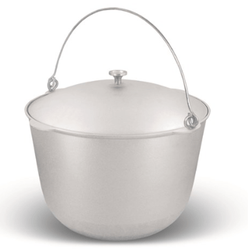 Котел походный 3л., алюминий, крышка металл, KUKMARA