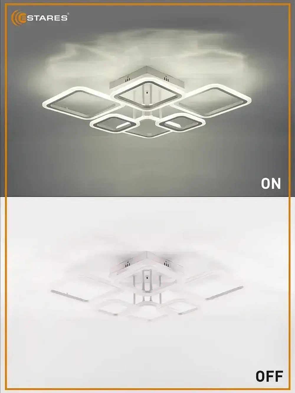 ESTARES Люстра, LED, 90 Вт