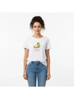 Футболка больших размеров с принтом