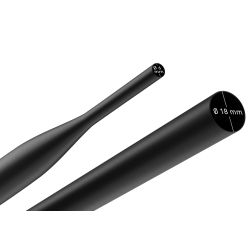 Термоусадочная трубка ЭРА NO-224-548 ТТУк 18/6 чёрная с клеевым слоем в отрезках по 1 м 5 шт